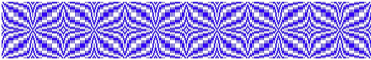 6 blooming leaf border in line