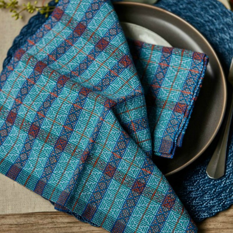 Shadow-Weave Napkins