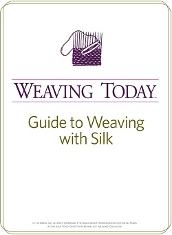 Learn how to weave with silk with this FREE guide on silk weaving and more.