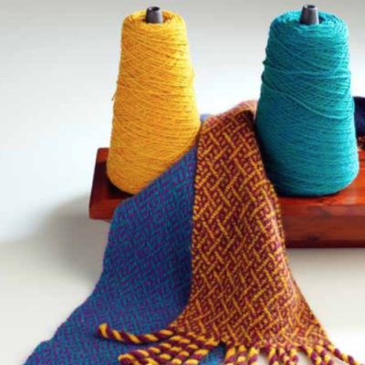 Learn how to weave on a loom in this free ebook.