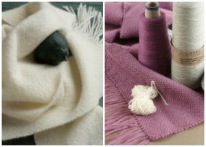 Weaving a scarf on a rigid-heddle loom still offers tons of design possibilities.